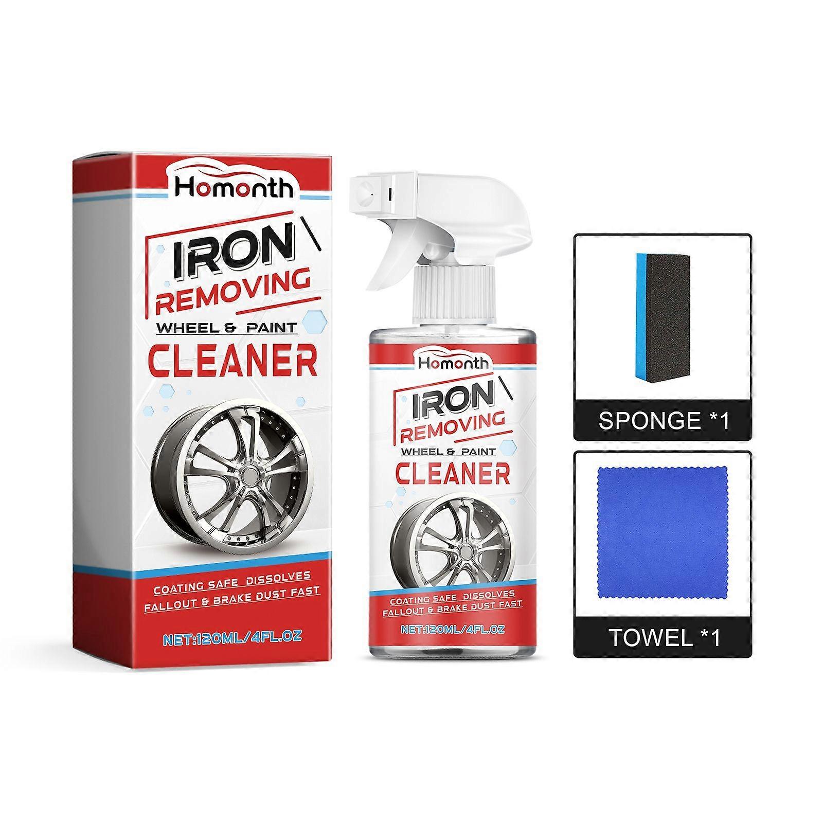 Homonth Car Wheel Hub Rust Remover And Cleaner, Car Tire And Rim Cleaning, Degreasing And Maintenance Agent