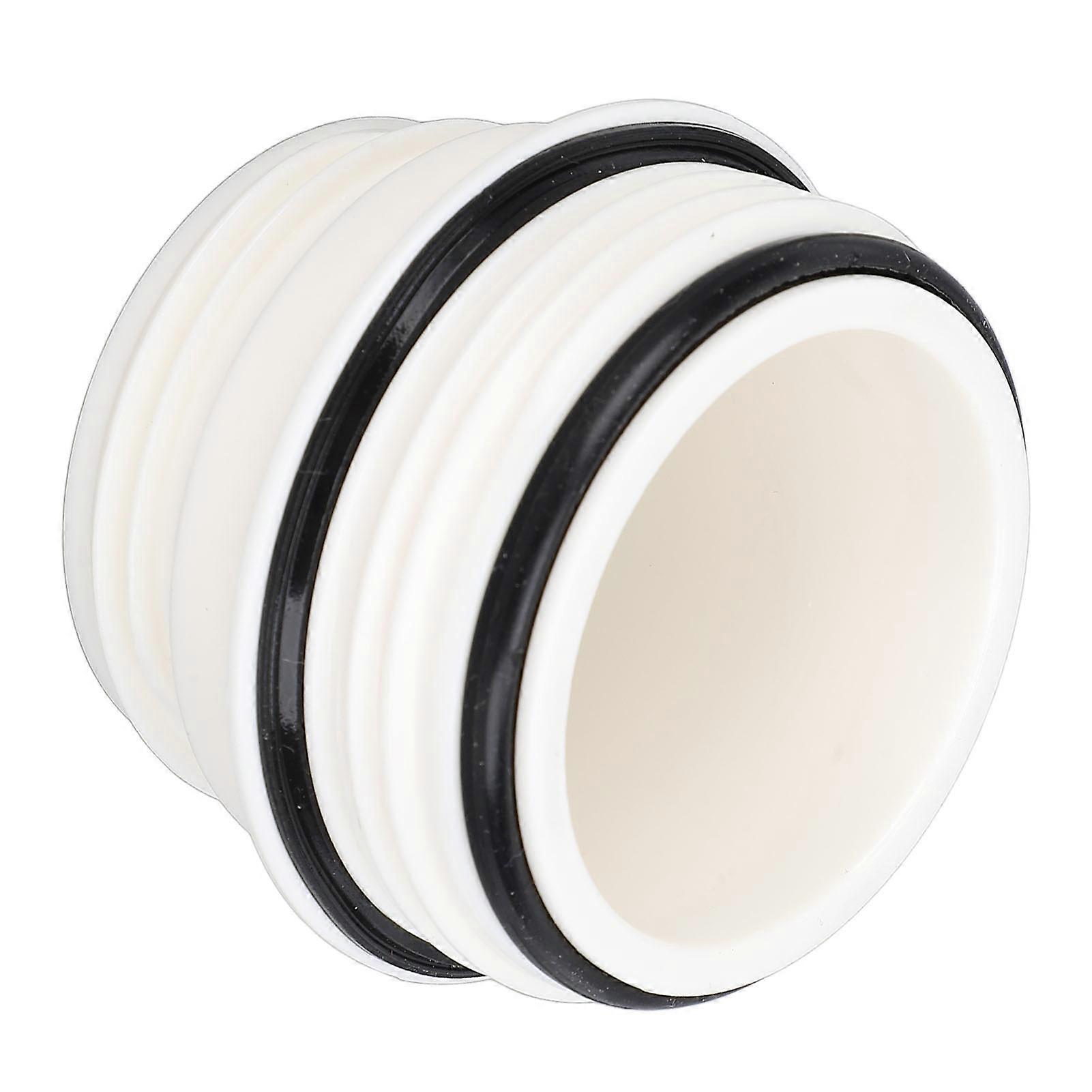 Cup Cap Adapter Reusable Plastic Water Bottle Lid Converter for Different Caps Or Straws White 