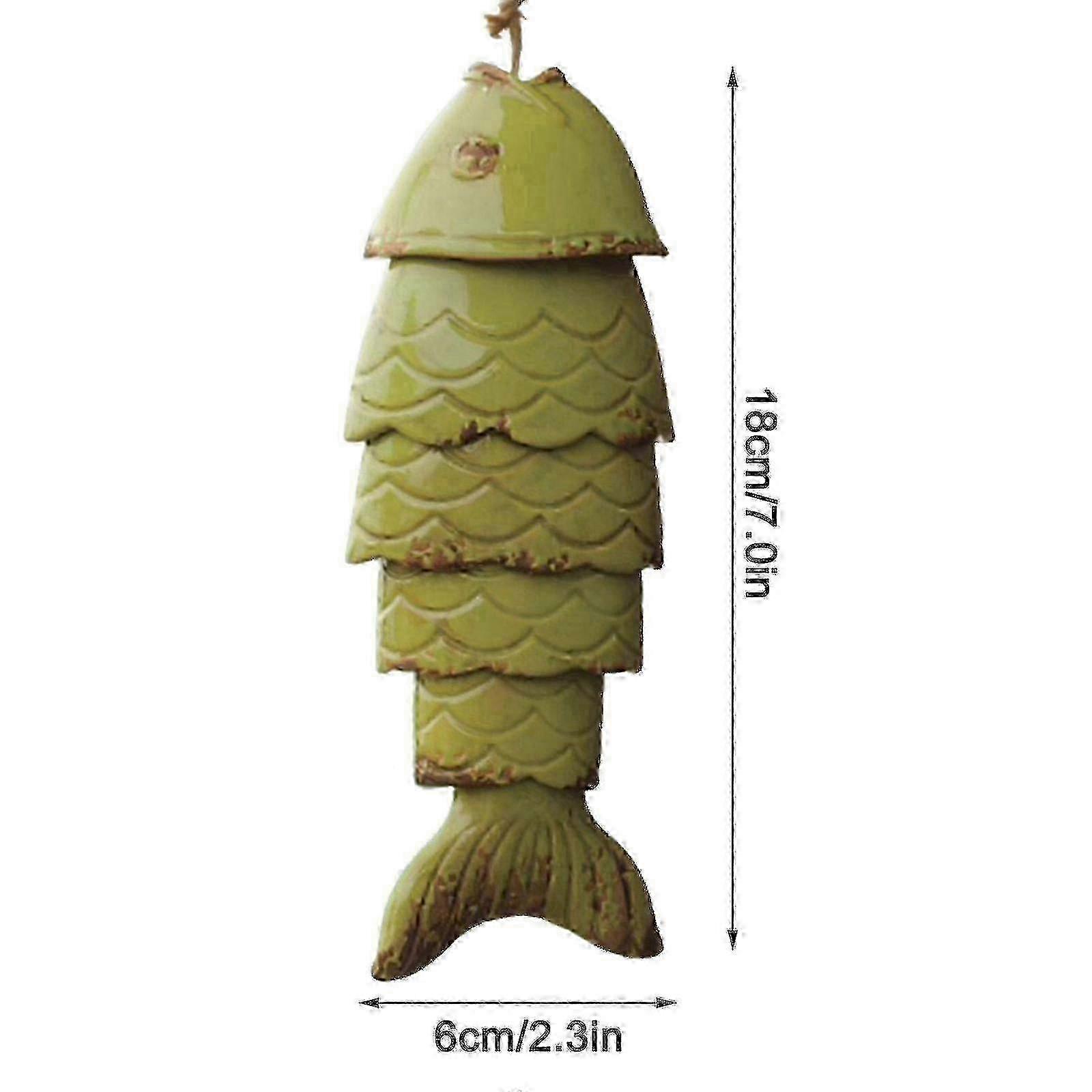 Decorative Koi Wind Chime For Garden Beach And Patio Setup miao4
