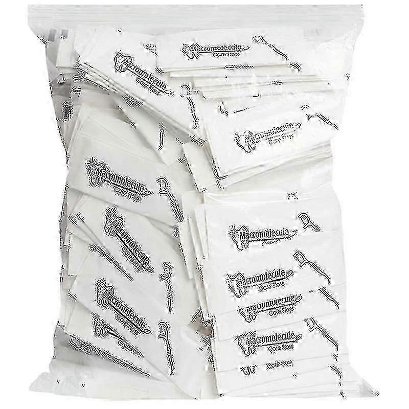 2025 500pcs Dental Floss Stick Dental Floss Individually Packaged Disposable Floss Stick Floss Pick-2025-ss
