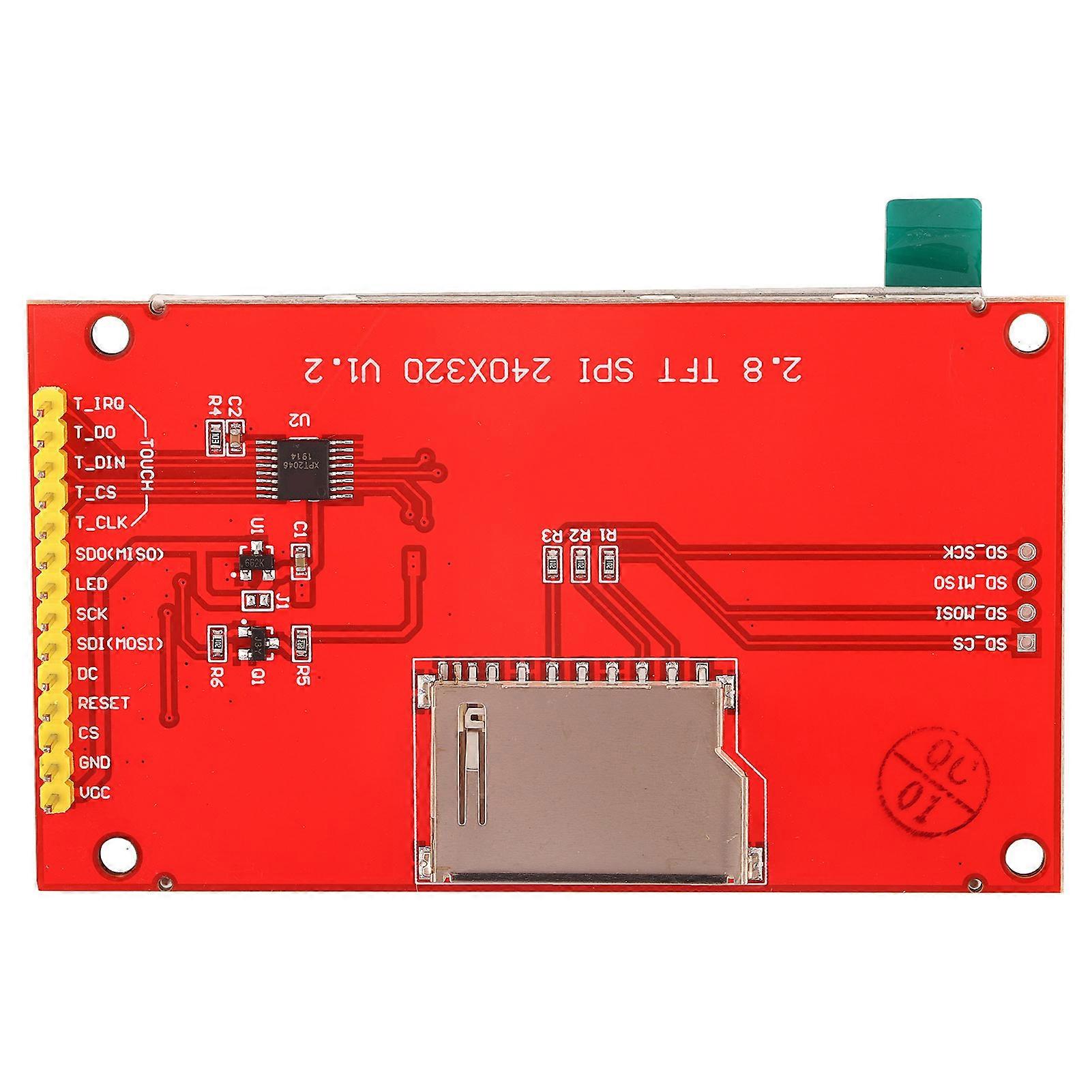 2.8" 240x320 SPI TFT LCD Touch Panel Serial Port Module PCB ILI9341 5V/3.3V