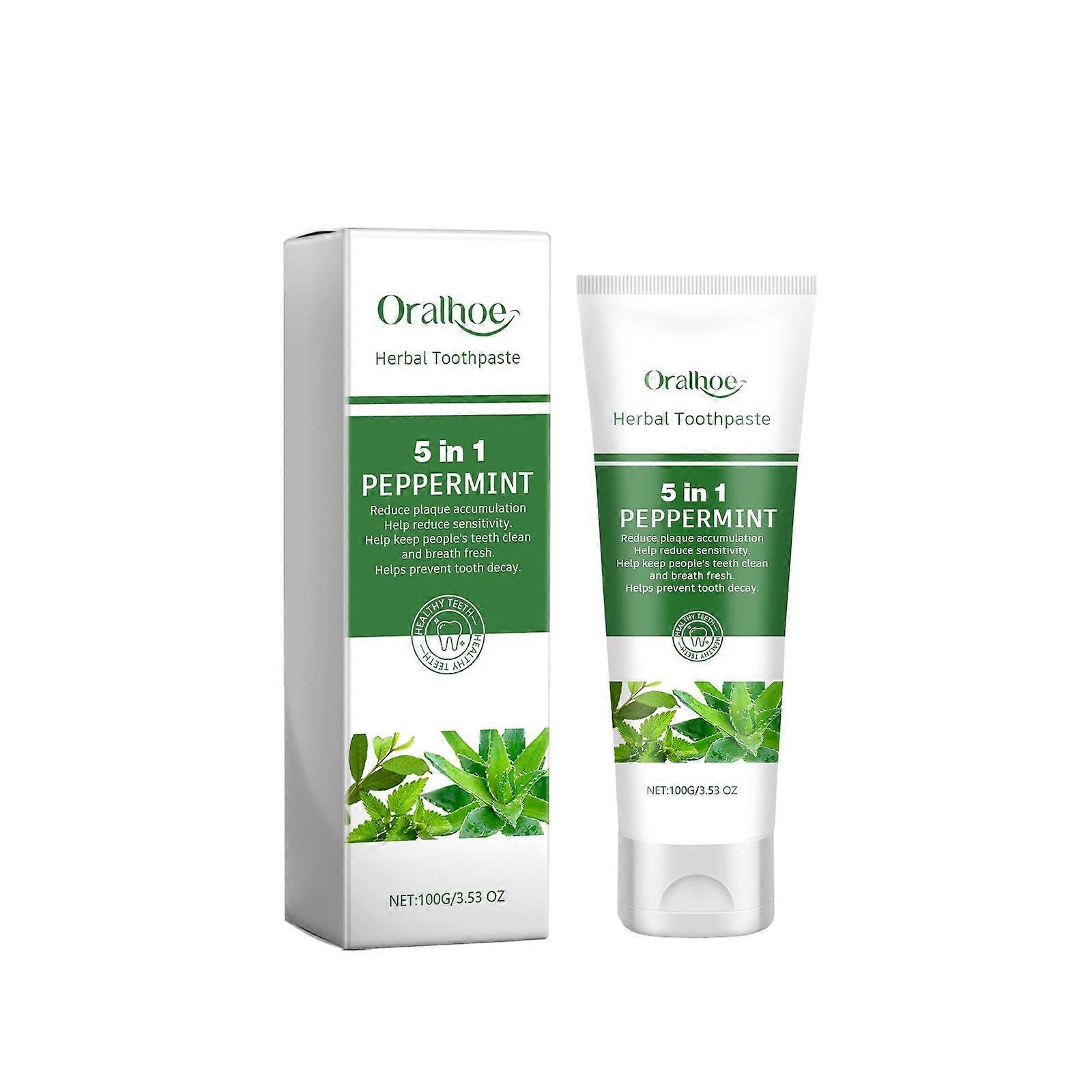 Aloe Vera Brightening Toothpaste Contains Aloe Vera