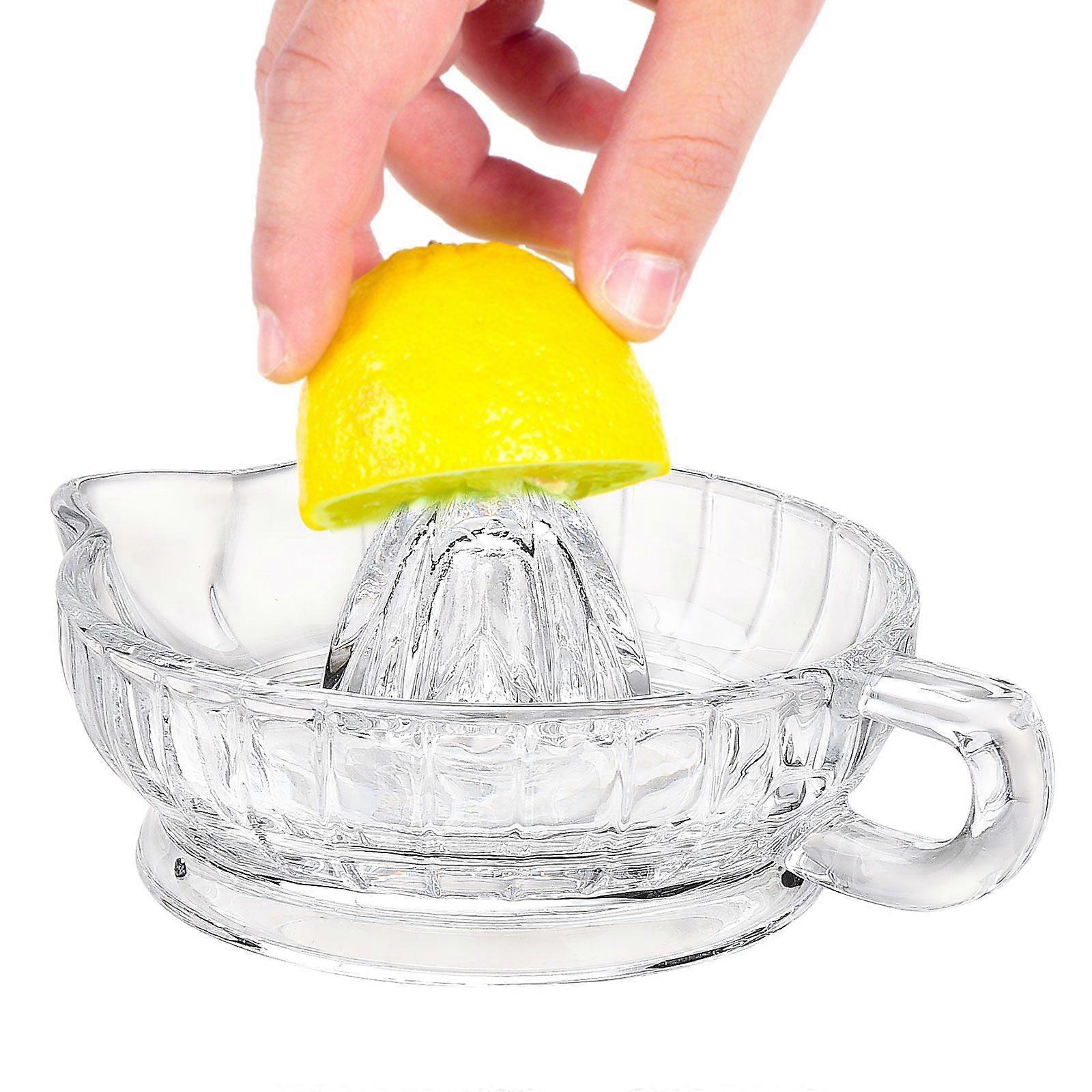 Glass citrus limon juicer juice press