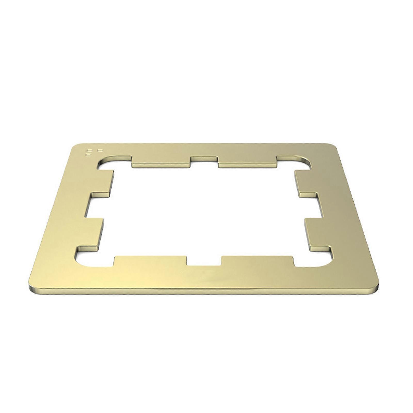 Reliable AM5 CPU Holder for AMD7950X 7900X 7700X 7600X AM5 CPU Contacts Frame for Improved System Stability 45x45x0.6mm Multicolor