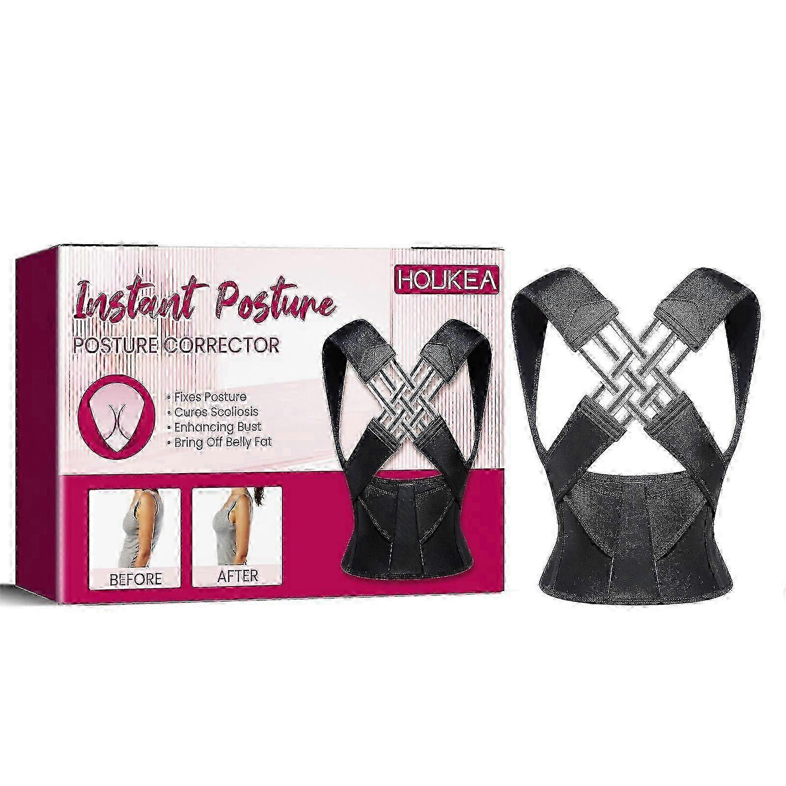 Houkea body correction belt, student and child body back sitting posture correction device for adult writing hunchback correction