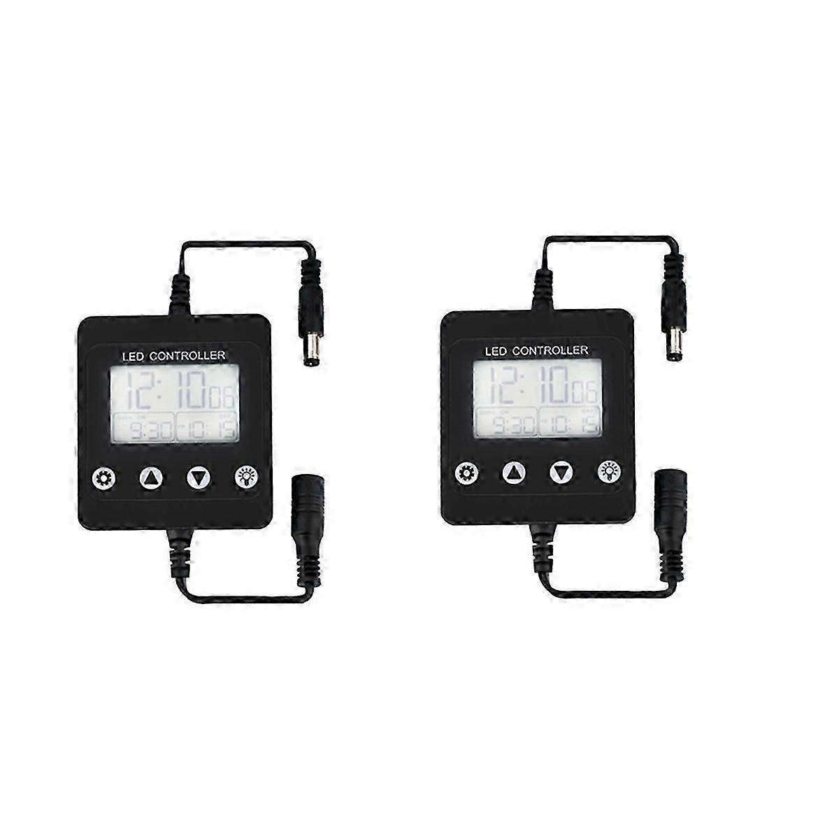 Quality Aquarium Dimming System Fish Tank LED Light Timer Dimmer Controller Full Spectrum Lighting Power Lin