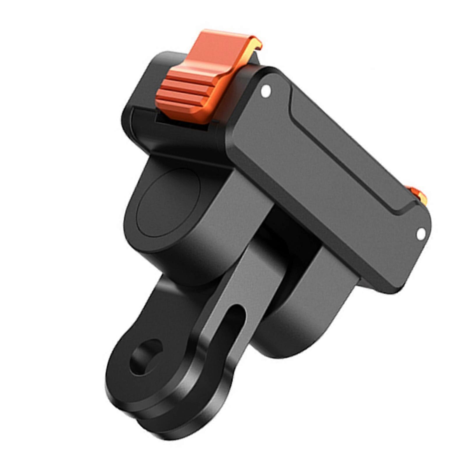 Magnetic Camera Adapter with Double Claw Lock For Action 5Pro/4/3 Camera 160°Flexible Positioning for Tripods Connection Multicolor