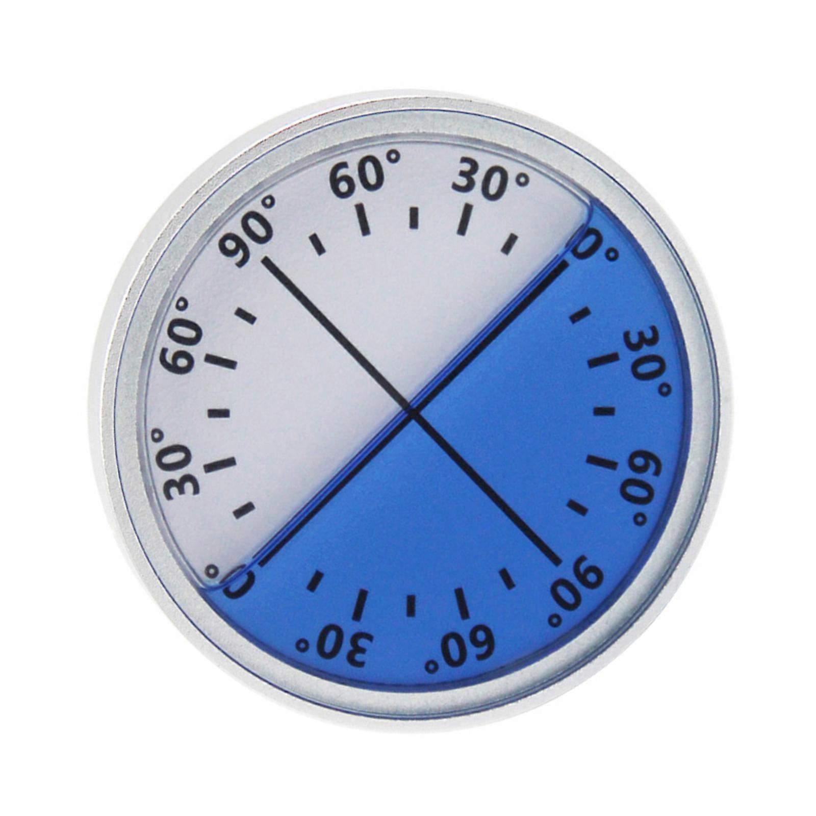 Magnetic Horizontal Bubble Leveling Round Bubble Leveling Leveling Tool Portable Equipment Ruler Multicolor