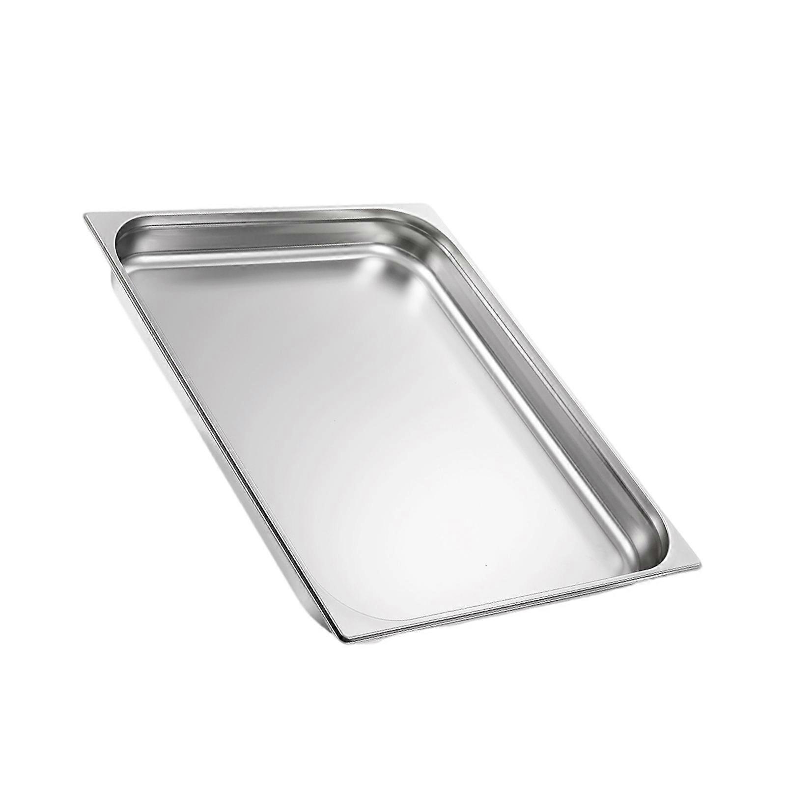 Practical Nonrust Steel Rectangular Food Container For Restaurants Catering And Family Gatherings Durable Large Capacity Easy To Cleaning Multicolor