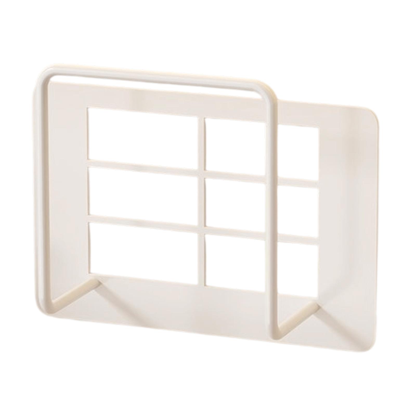 Wall Mount Storage Solution for Wifi Routers Charging Stations Saves Desk Space Easy Setups  White small