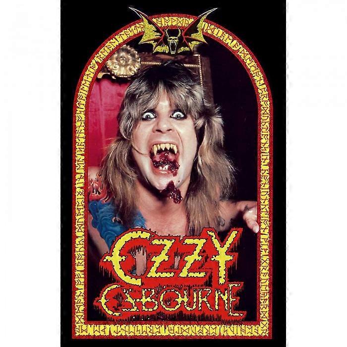 Ozzy Osbourne Speak Of The Devil Textile Poster