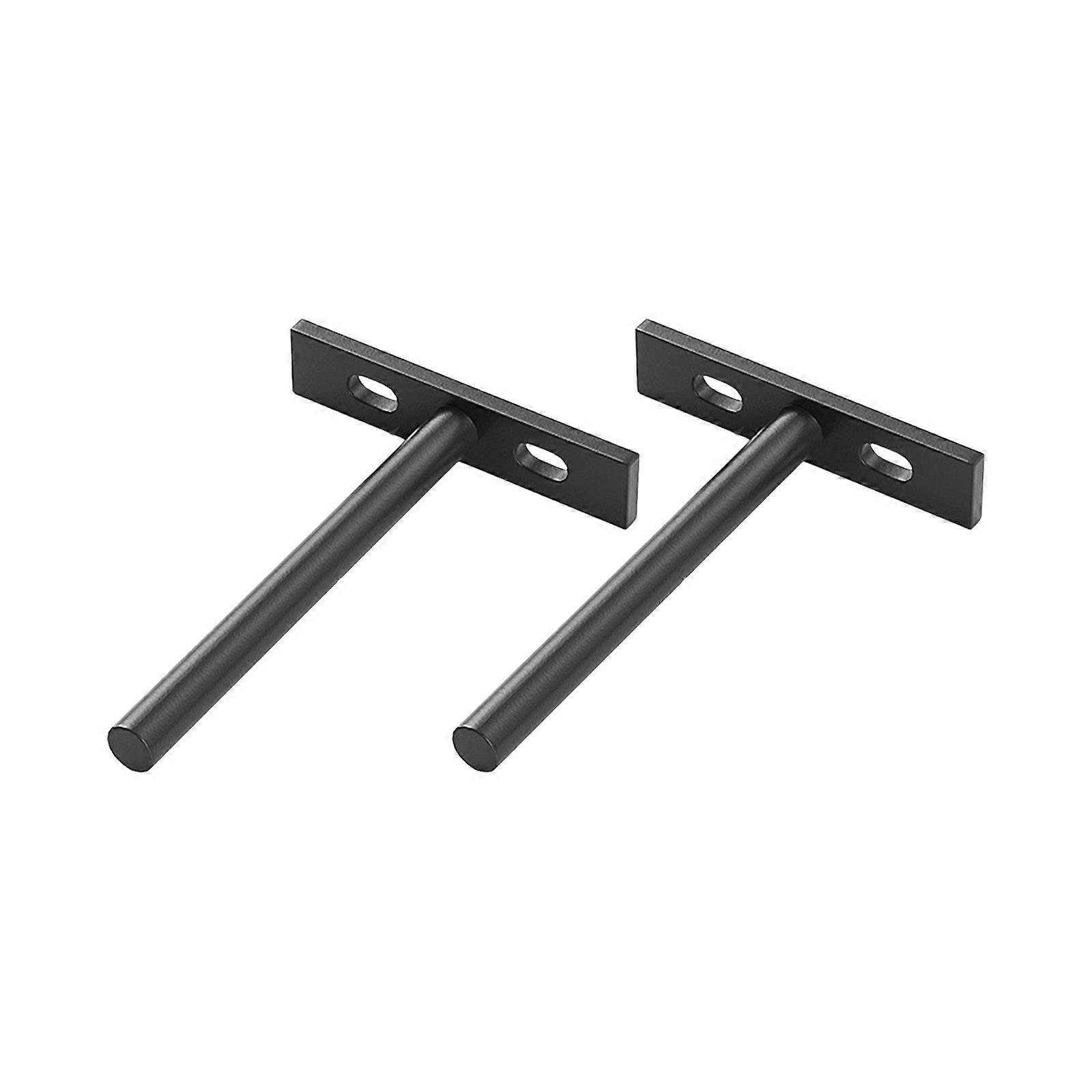2Pcs Adjustable Heavy Duty Floating Shelf Bracket Concealed Floating Wall Shelf Support Metal Brackets Easy to Install Multicolor