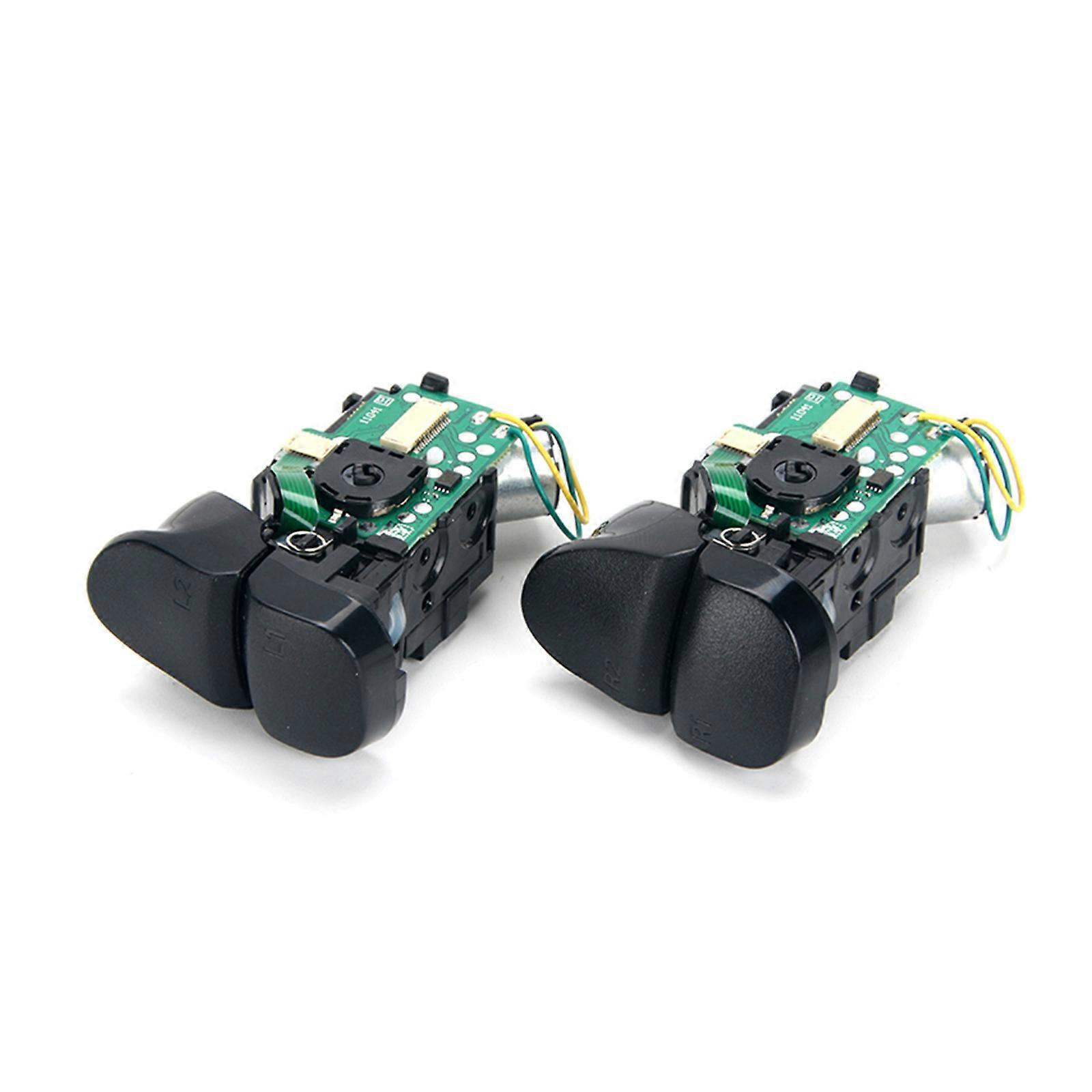 Replacement Triggers Button Triggers Module Assembly L2 R2 Triggers Buttons with Vibration Motor for Controller Multicolor