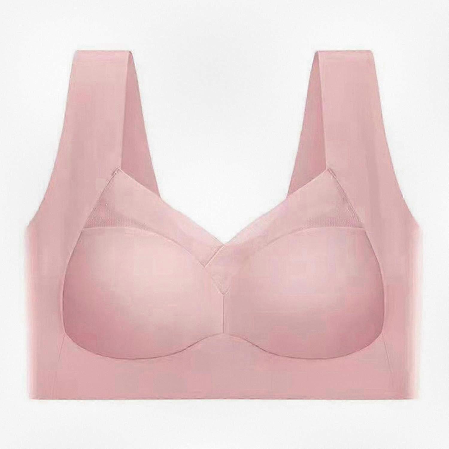 Strapless Mesh Comfort Bra Seamless Support Wireless Posture Plus Size Push Up