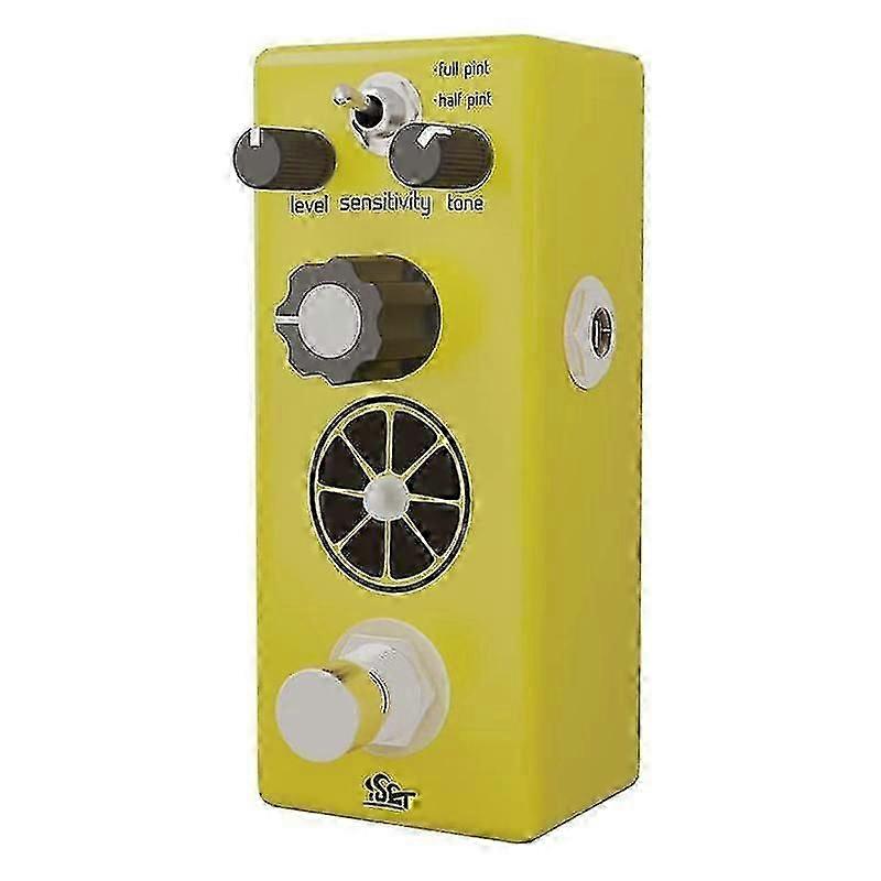 Kompressor Gitarre Pedal Analog Zitrone Komprimieren Effekt für E-Gitarre Bass True Bypass