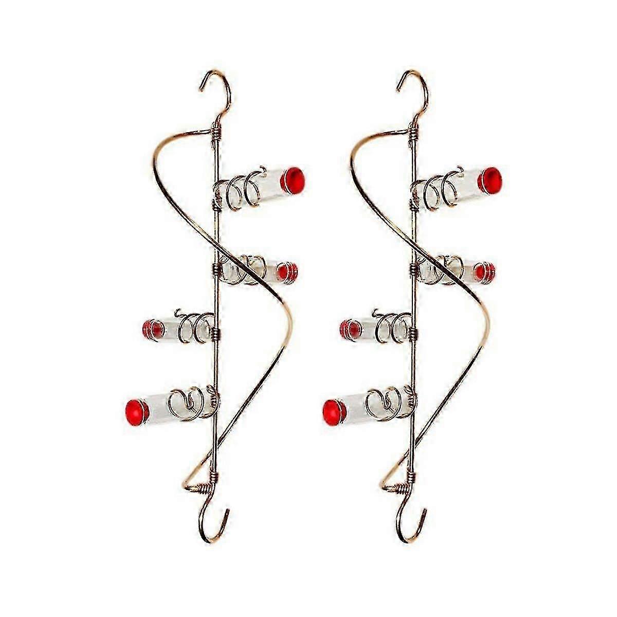 Feeders Window Handcrafted Copper And Aluminum Multiple Stations