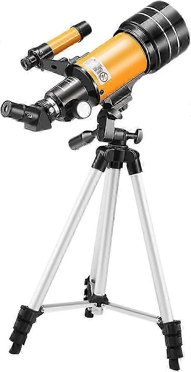 Portable Refractor Telescope for Beginners, 70mm Aperture with Tripod