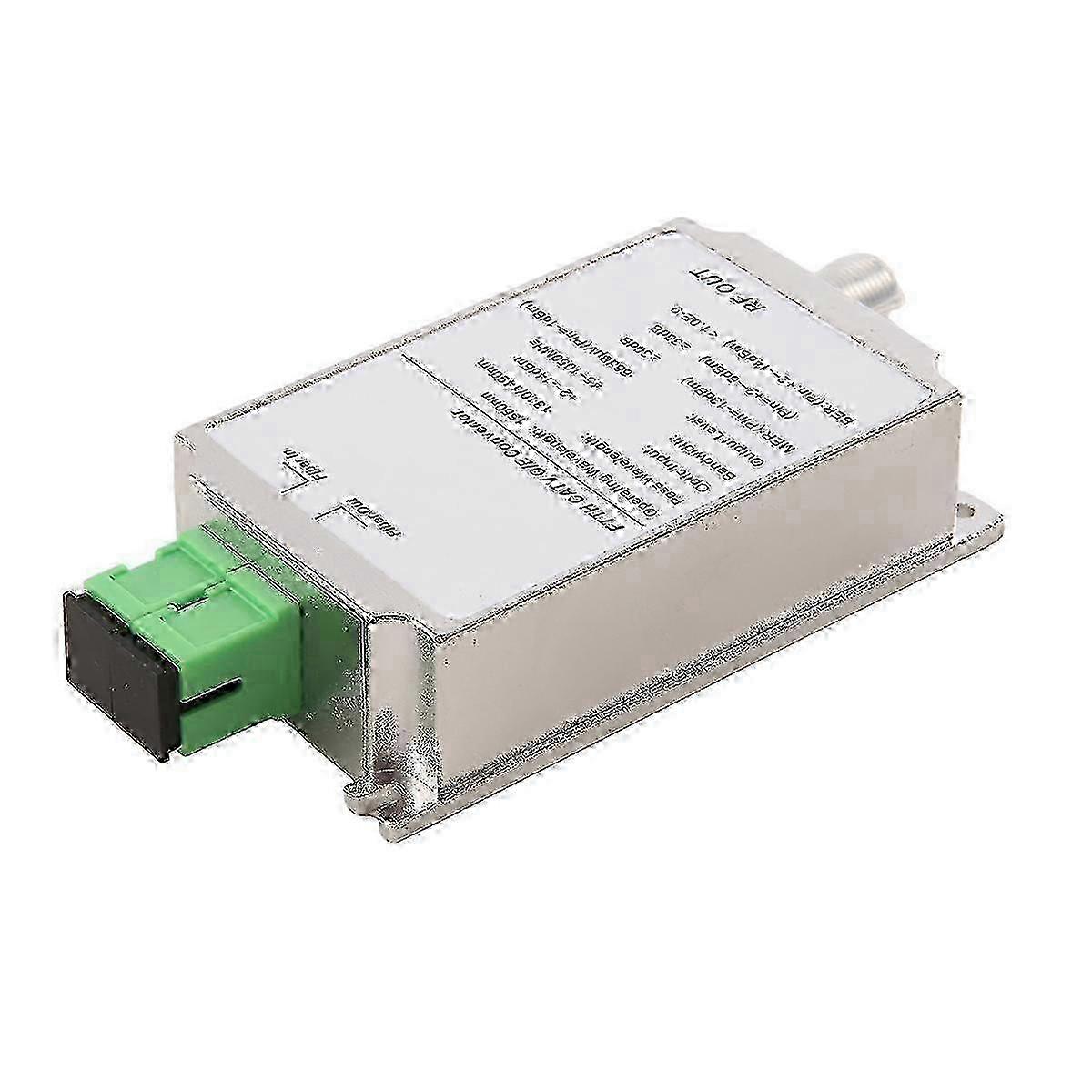 Mini CATV FTTH Receiver Fiber Optical WDM Node RF Converter Triplexer Minimode Indoor AGC 1310nm/1550nm Without Power