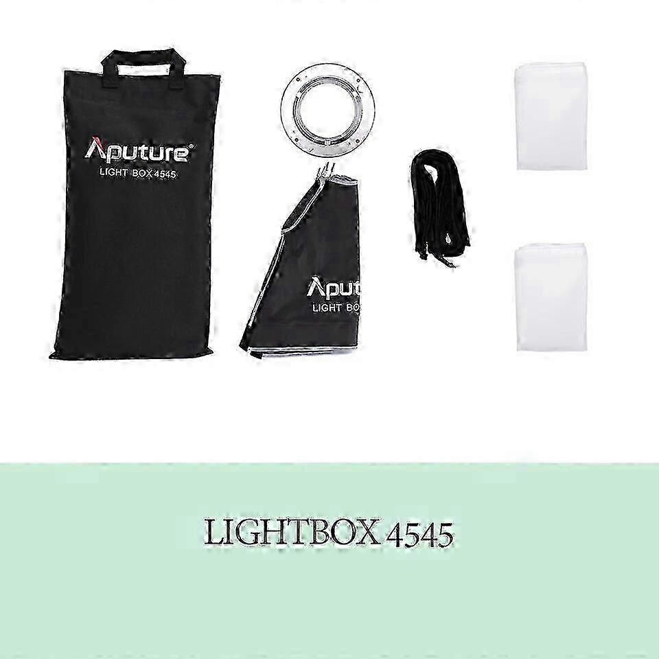 Light Box 4545 Square Softbox For Video Light Lightweight Fill-in Softening Photography Accessories For Amaran 60x S 60d