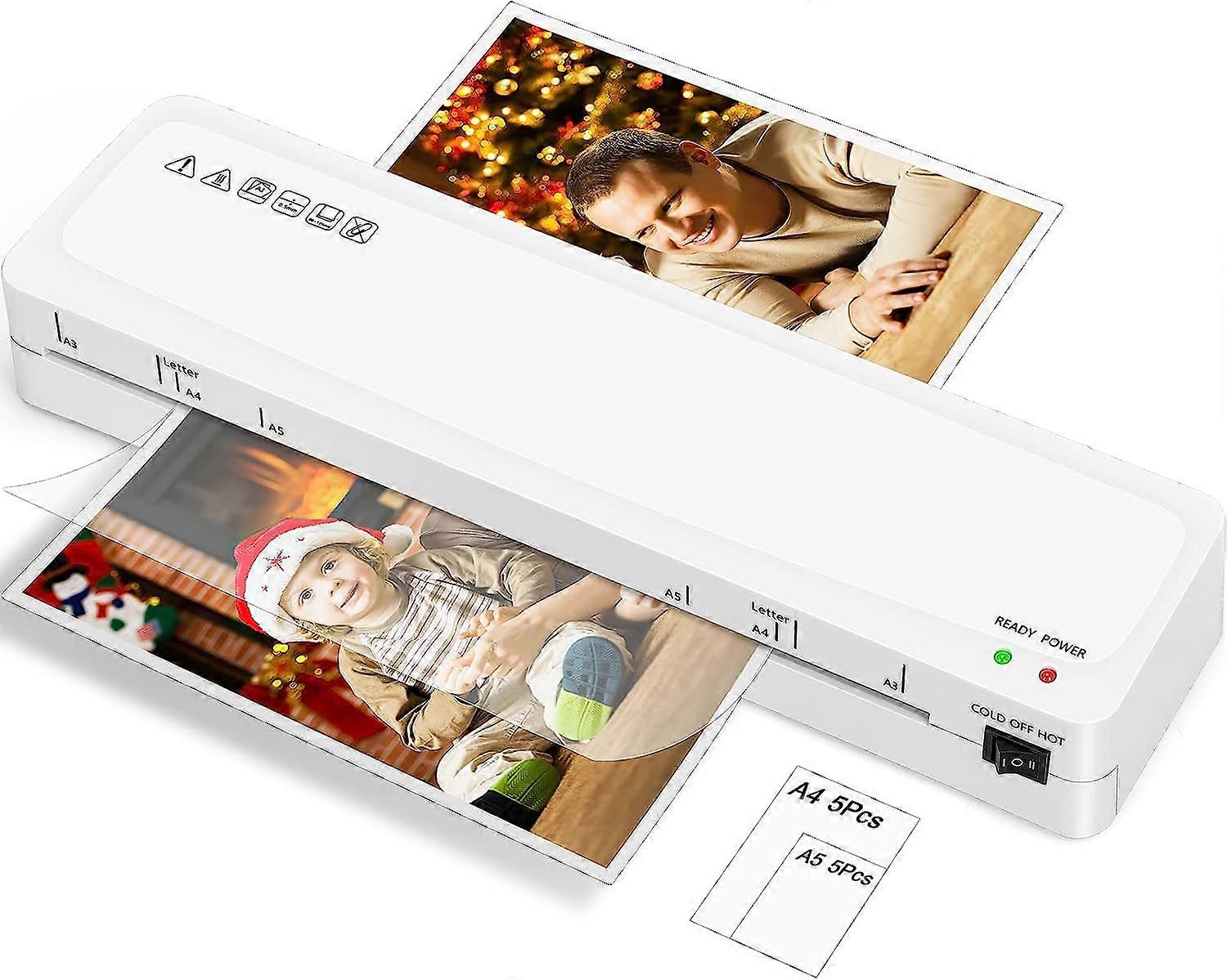 Laminator Machine, A3 Laminating Machine with 10 Laminating Sheets, 11x 17 Thermal Lamination Machine for Home,
