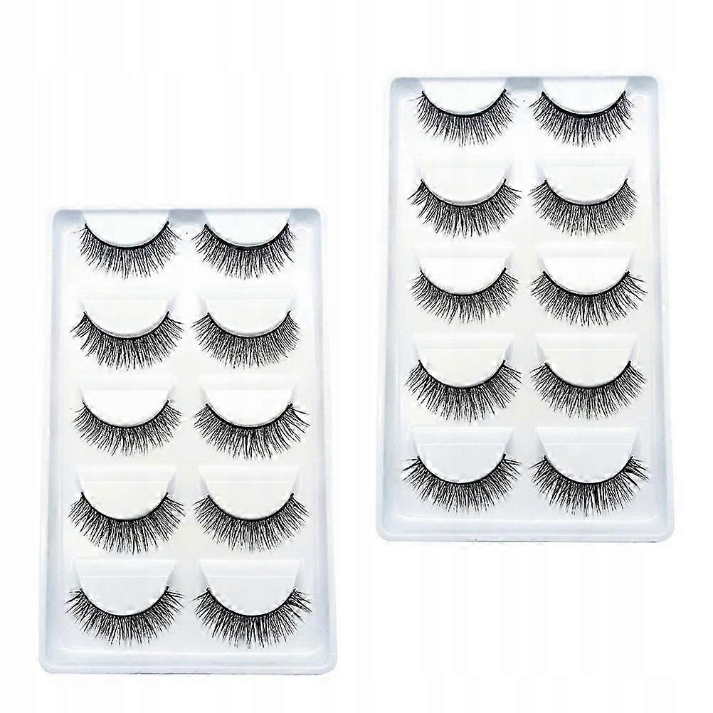 Fluffy Eyelashes Reusable Artificial Natural Makeup 10