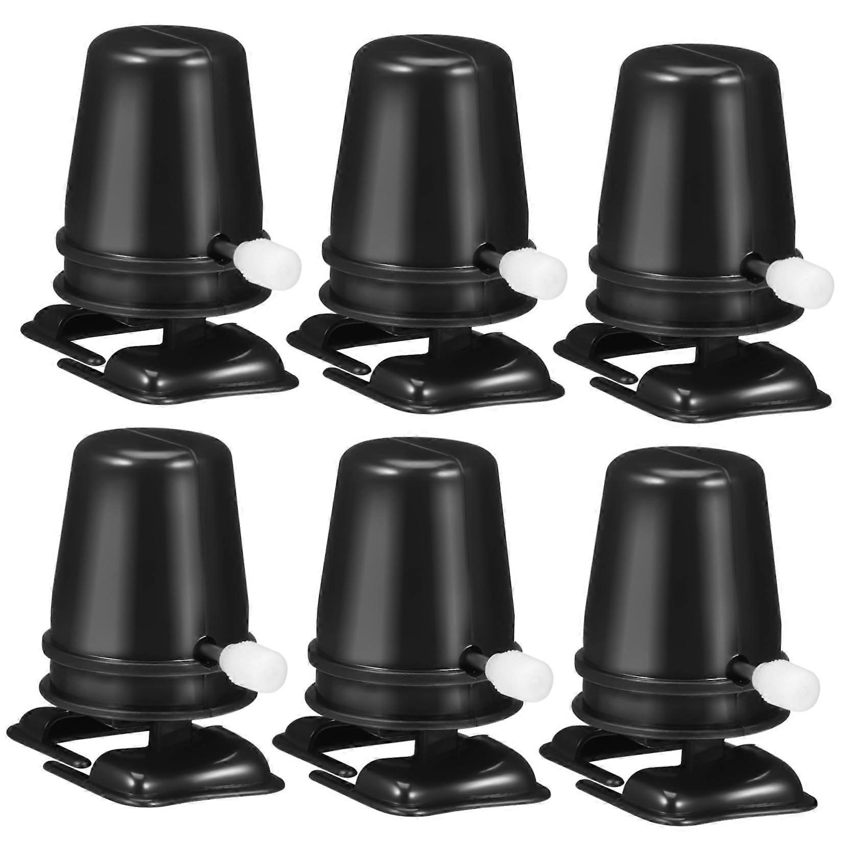 6Pcs Clockwork Toy Mechanism Set Plastic DIY Movement Parts for Walking Toys and Clay Models