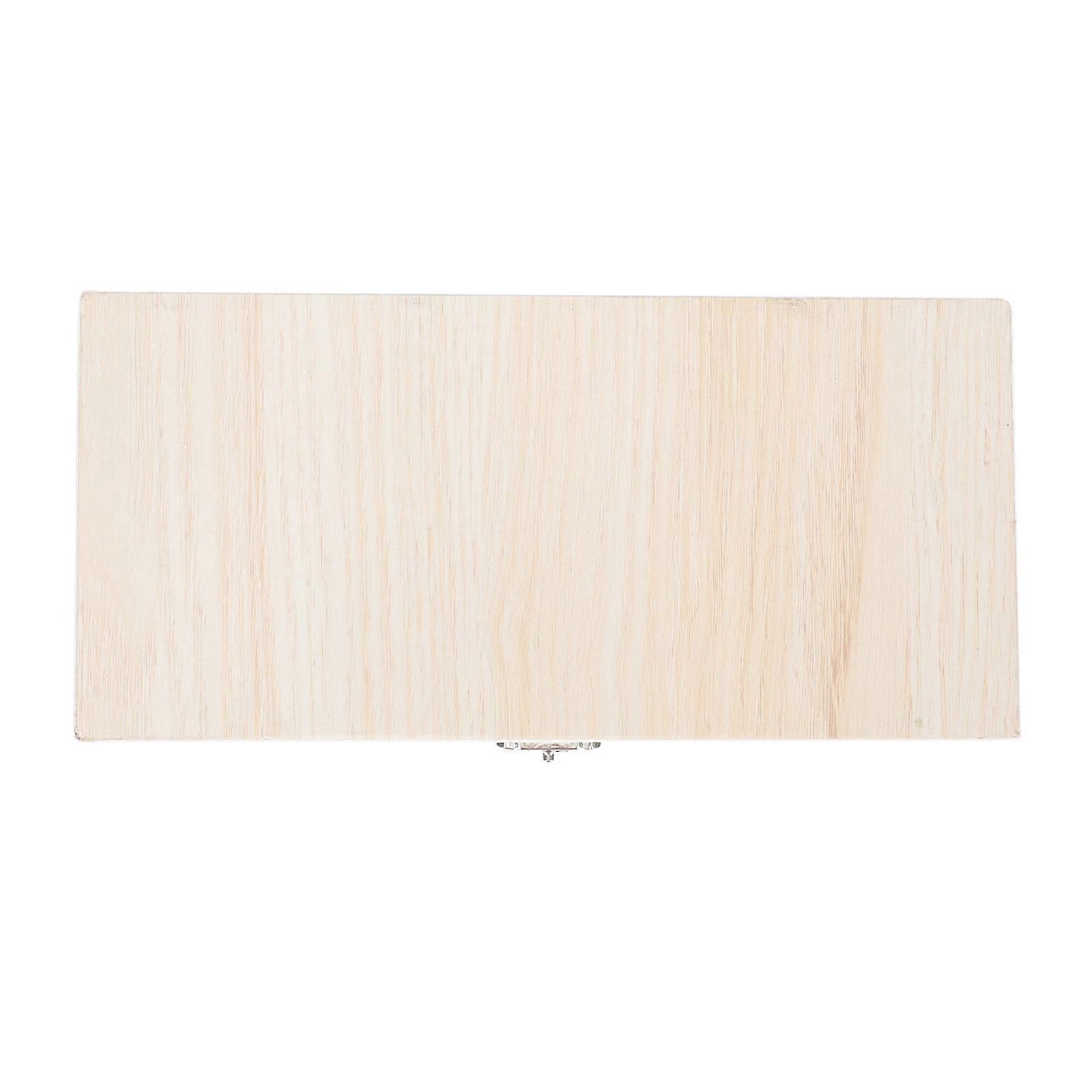 Microscope Slide Holder Wooden Storage Case for Slide Keeping 2Pcs