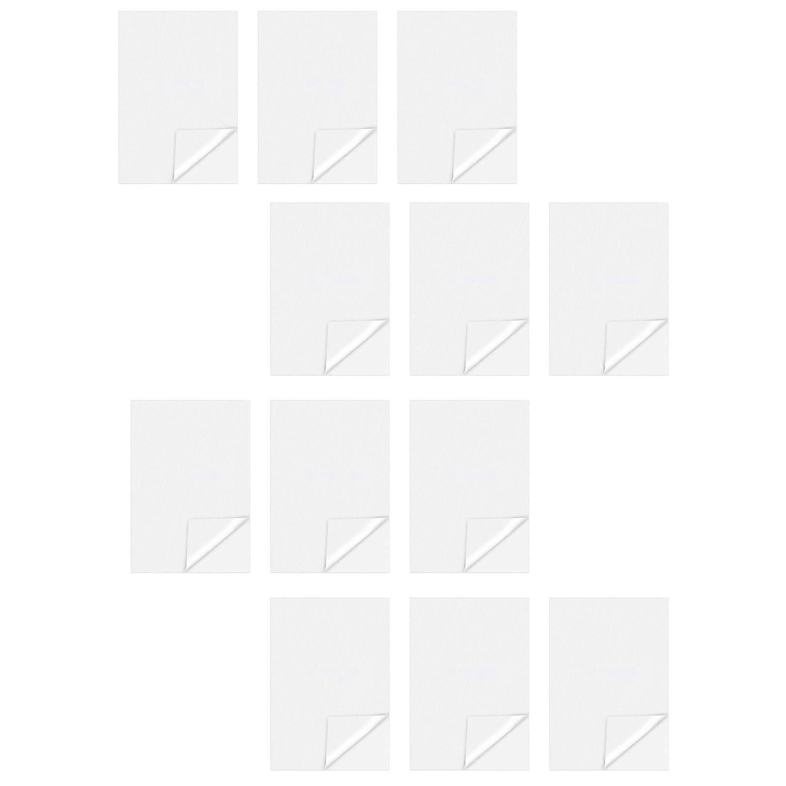 12 stk. vannløselig stabilisator, avrivbar maskinbroderistabilisator, utskrivbar håndsystabilisator, flerfarget