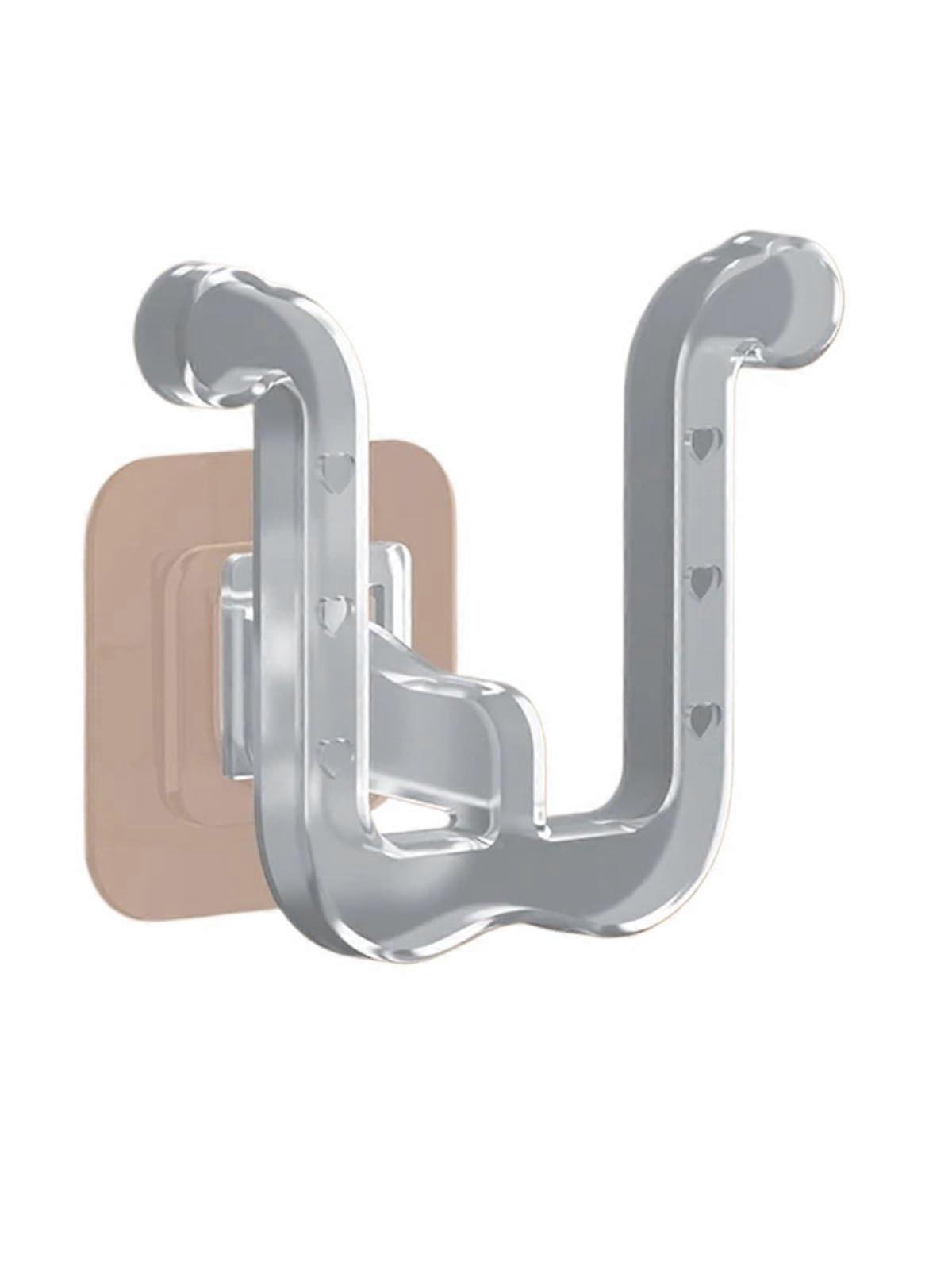 Slipper Rack Wall Mounted Plastic UShaped Holder 18 Pack Bathroom Drain Sandal Storage