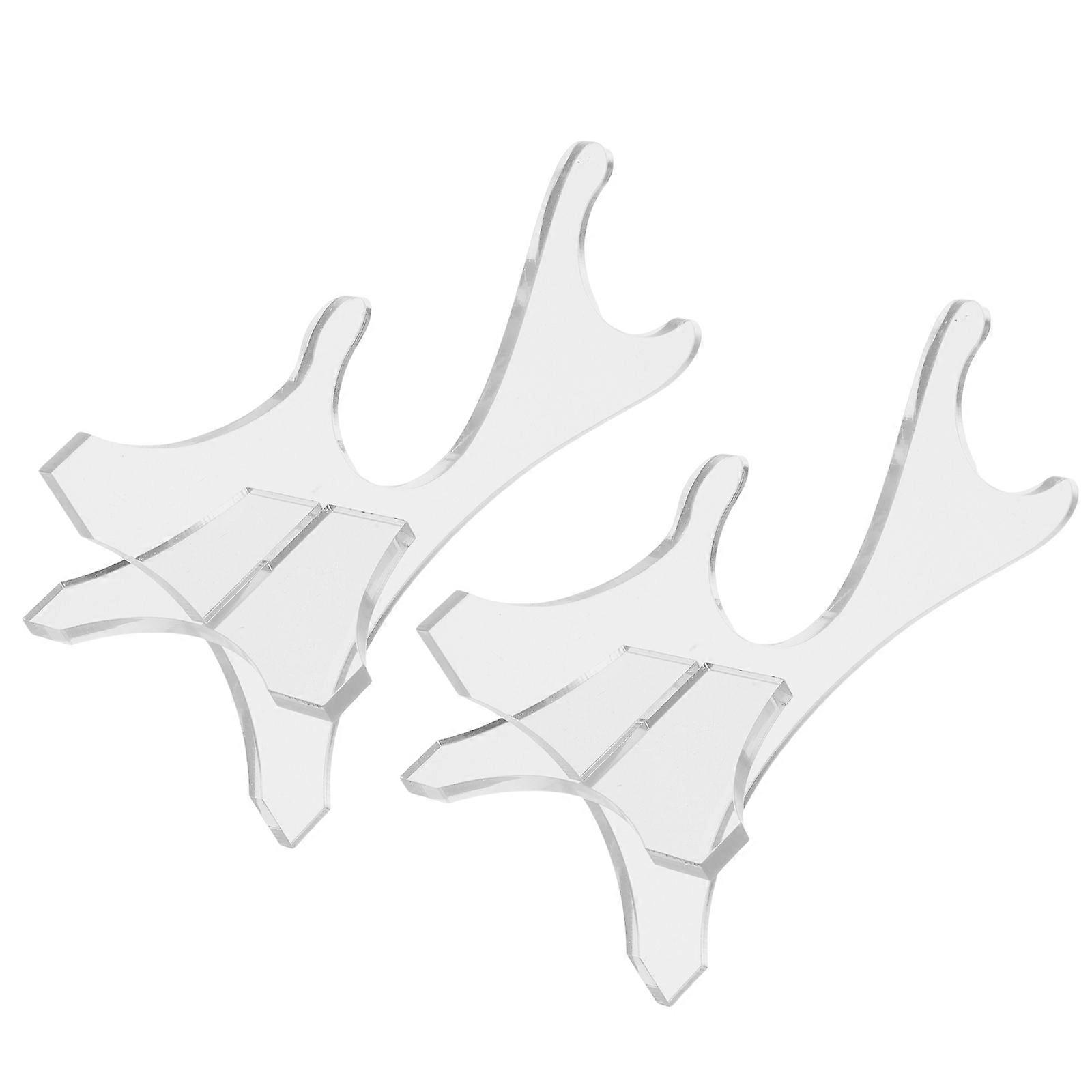 Sword Display Stand Acrylic Sword Holder for Display 8Pcs Set Transparent