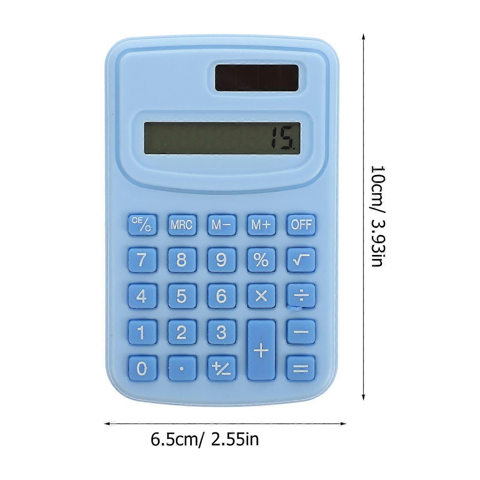 Electronic Calculator Pocket Calculator Office Counting Tool Desktop Decor for School