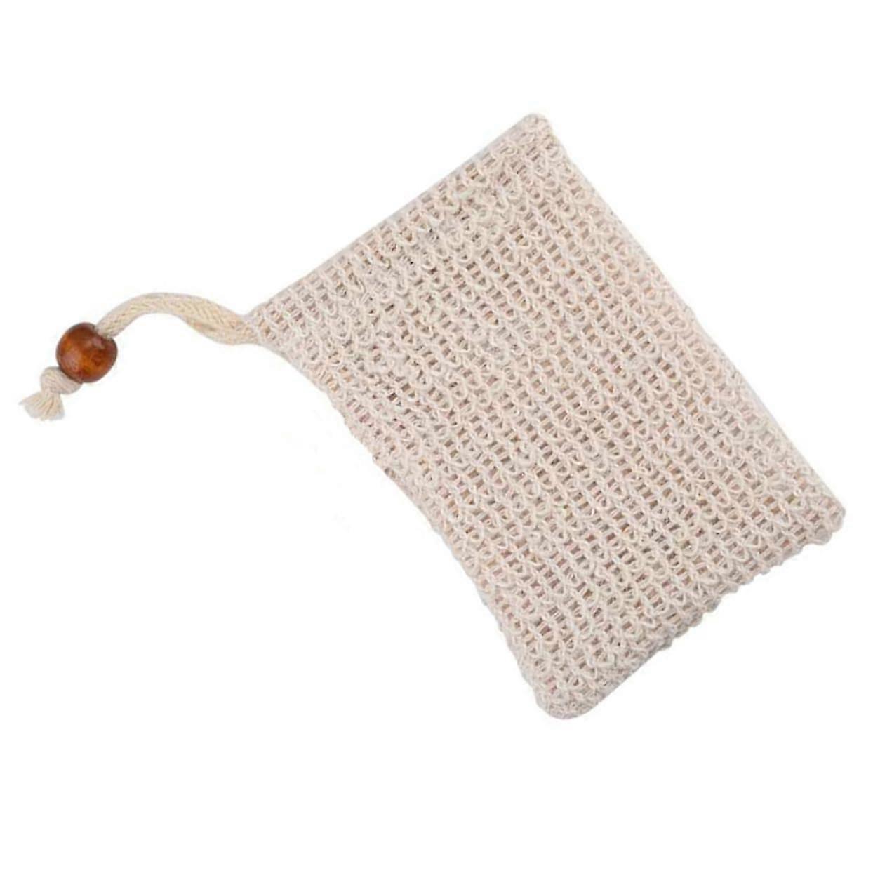 Soap Saver Bag Set of 3 Exfoliating Mesh Pouches for Rich Foam and Deep Skin Cleansing