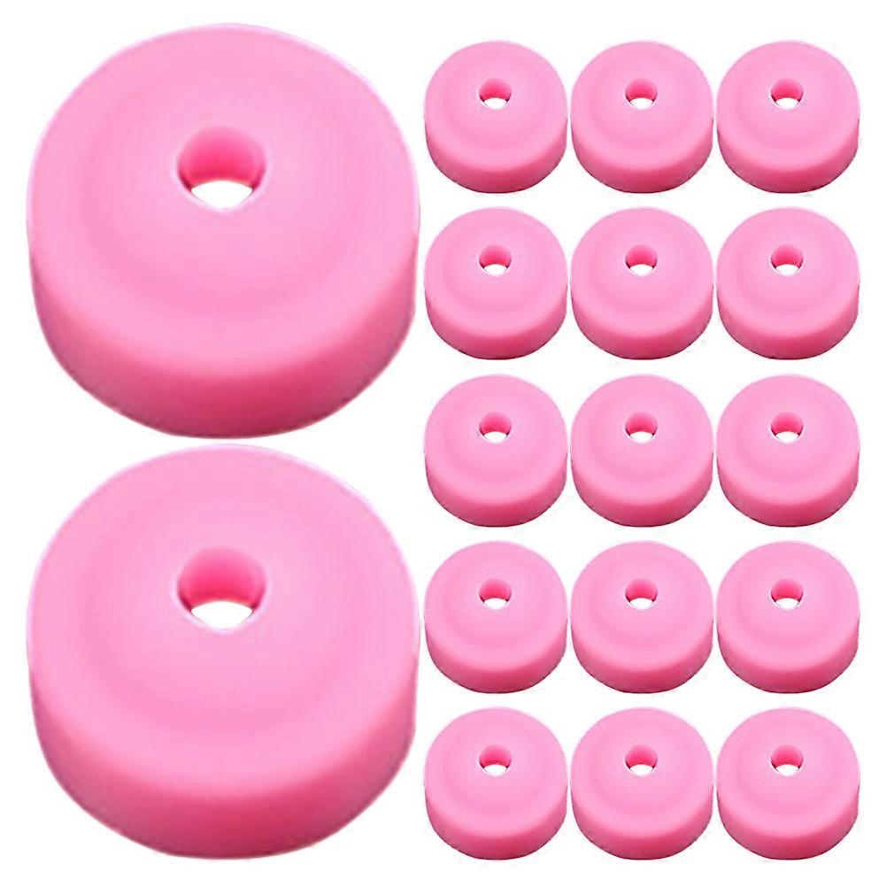 Nail Drill Bits Cap Silicone Protective Covers for Dust Prevention 120Pcs