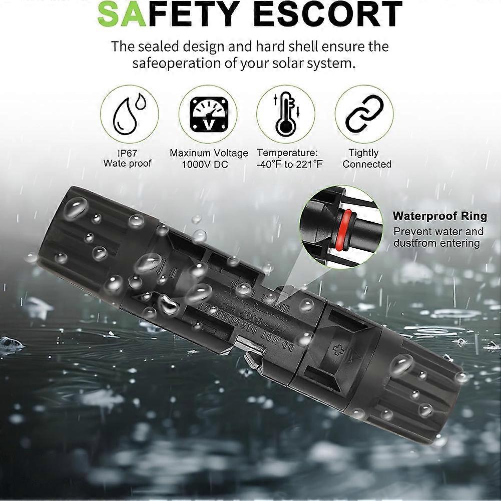 20pairs Solar Panel Connectors