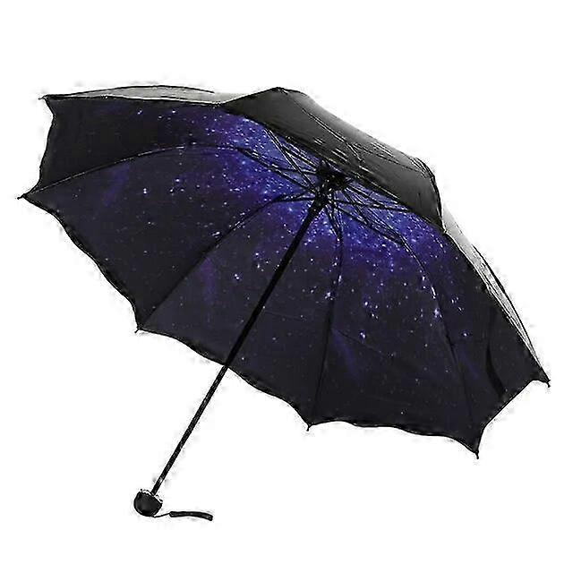Parasol Folding Rain Windproof Umbrella