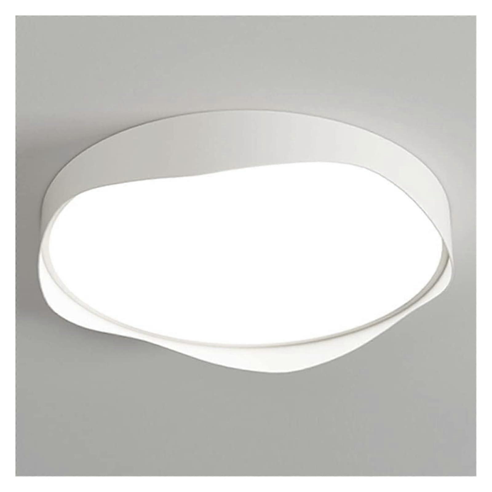 LED Flush Mount Ceiling Light 19.7in Round TriColor Adjustable Energy Saving Fixture for Kitchen