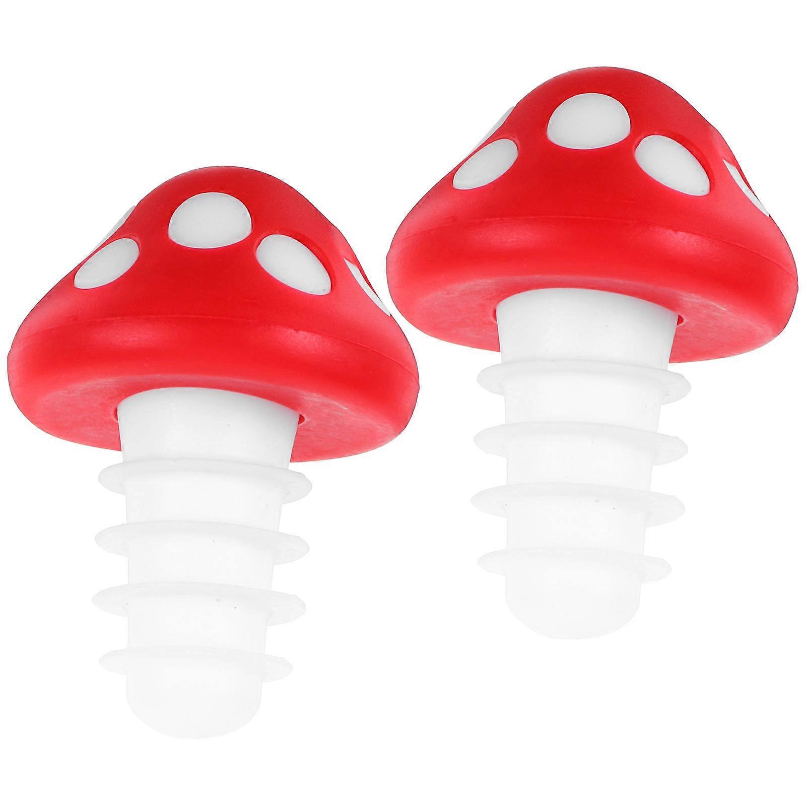 Mushroom Silicone for Freshness 2Pcs Set
