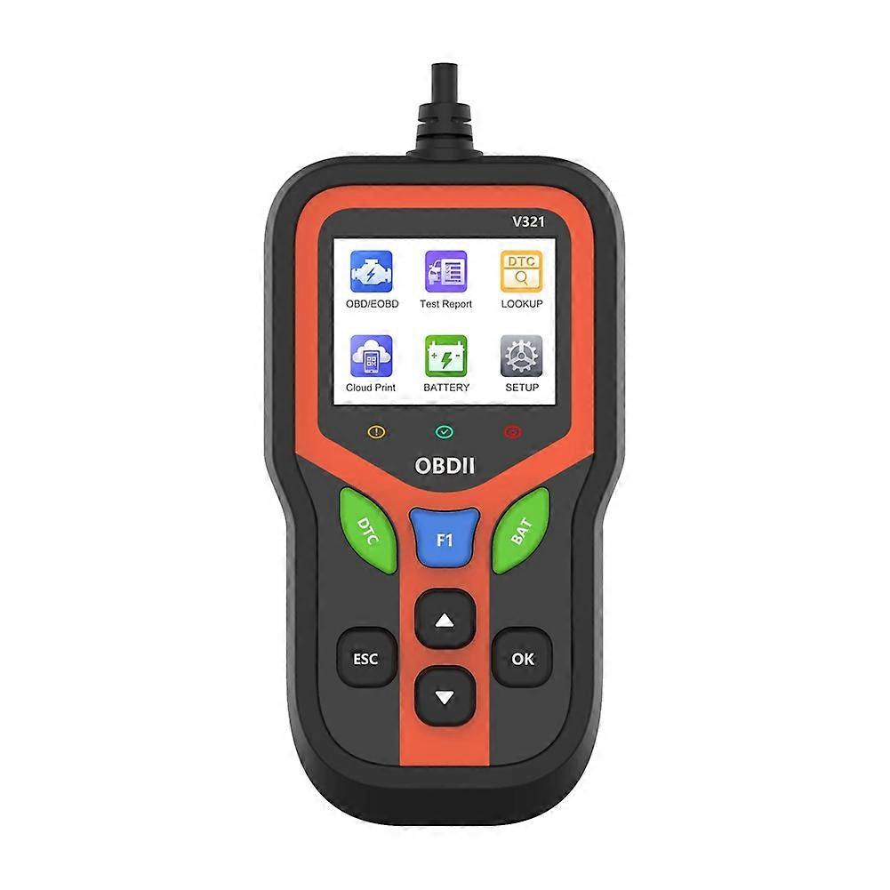 OBD2 Scanner Diagnostic Tool Code Reader Fault Code Scanner, Streaming Battery Testing and Code Clearing