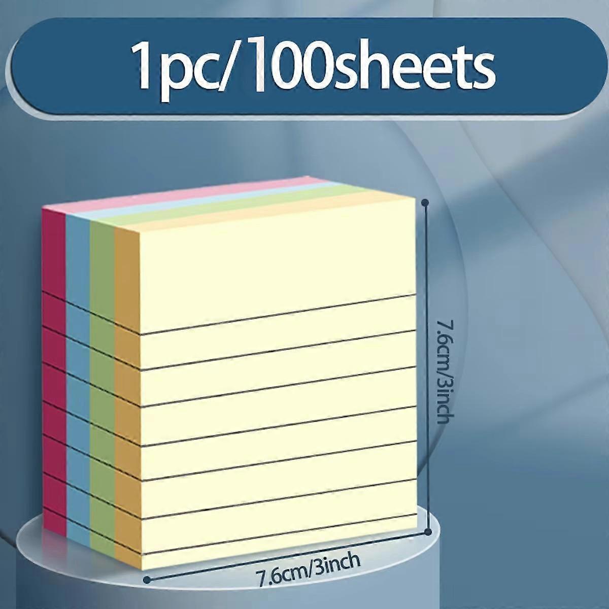 Morandi style sticky notes strong adhesion for office students postgrad exam marking cute practical note pads