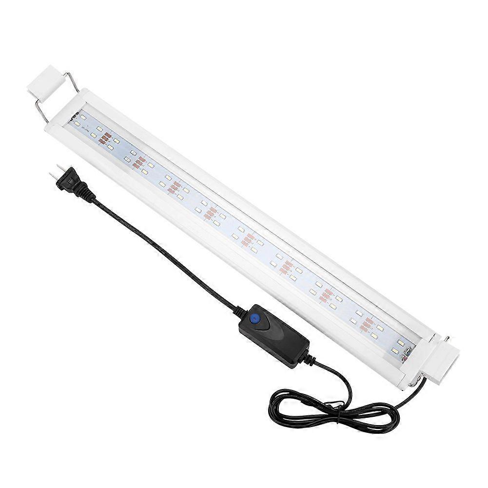 12W 220V Ultra Thin Highlight LED Light Lamp with Bracket for Aquarium Fish Tank Lighting