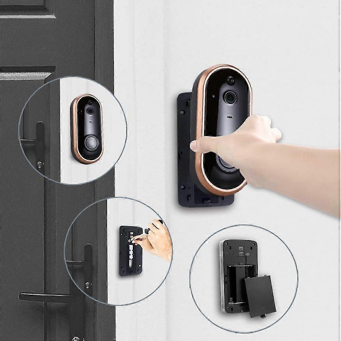 Hd 1080p Wireless Video Intercom Doorbell(colorful)