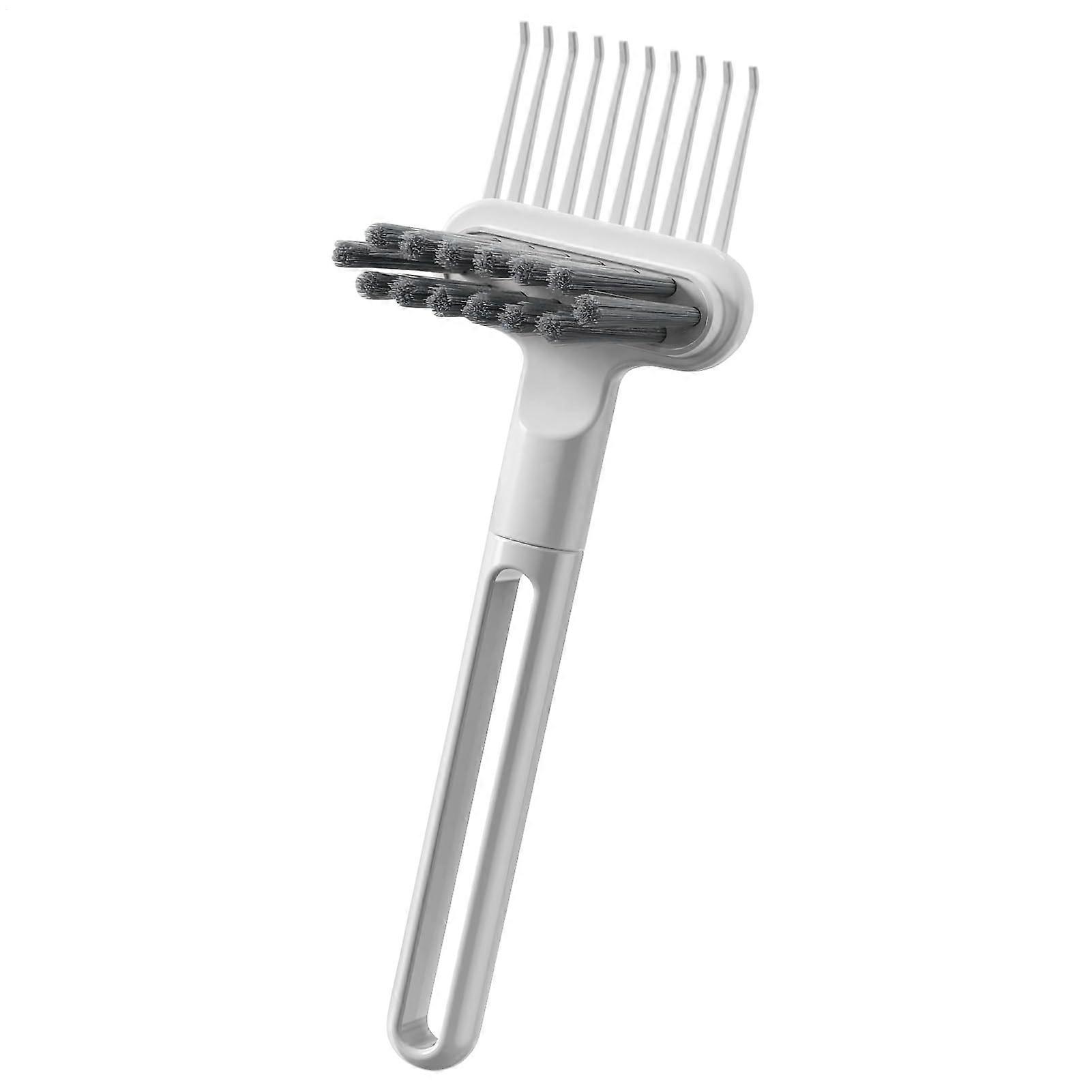 2 in 1 Hair Brush Cleaner with Bristle and Comb, Reusable Cleaning Tool for Home and Salon Use