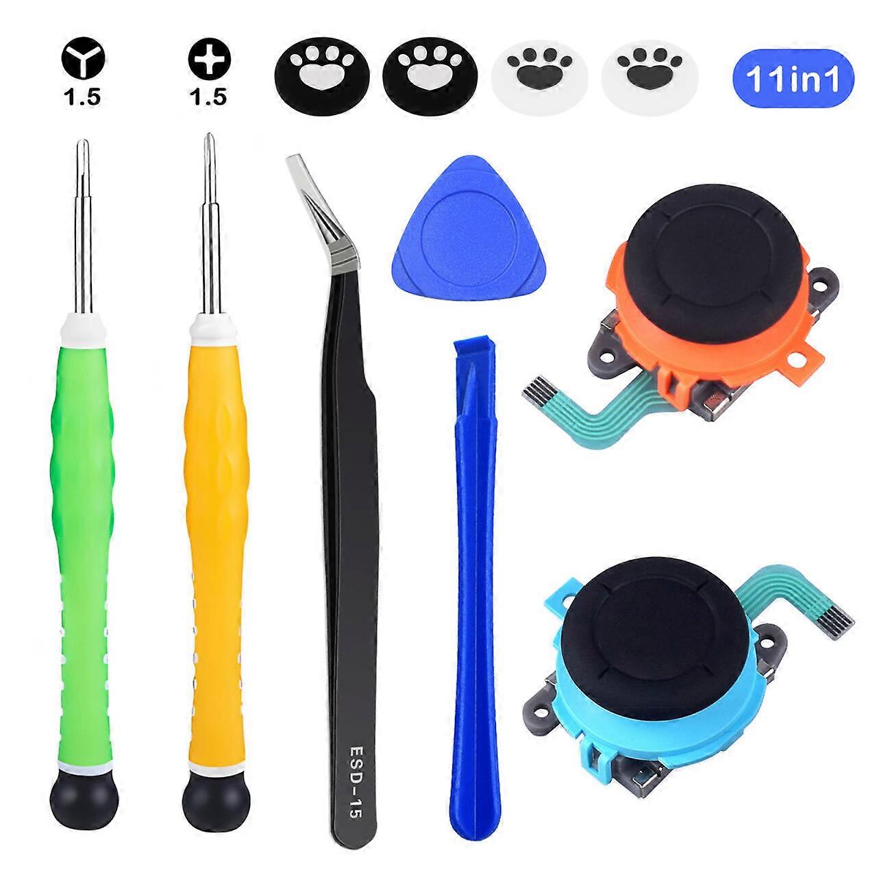 INF SWITCH2 Joystick Reparationskit 11 i 1 Åtgärdaina Kontrollproblem