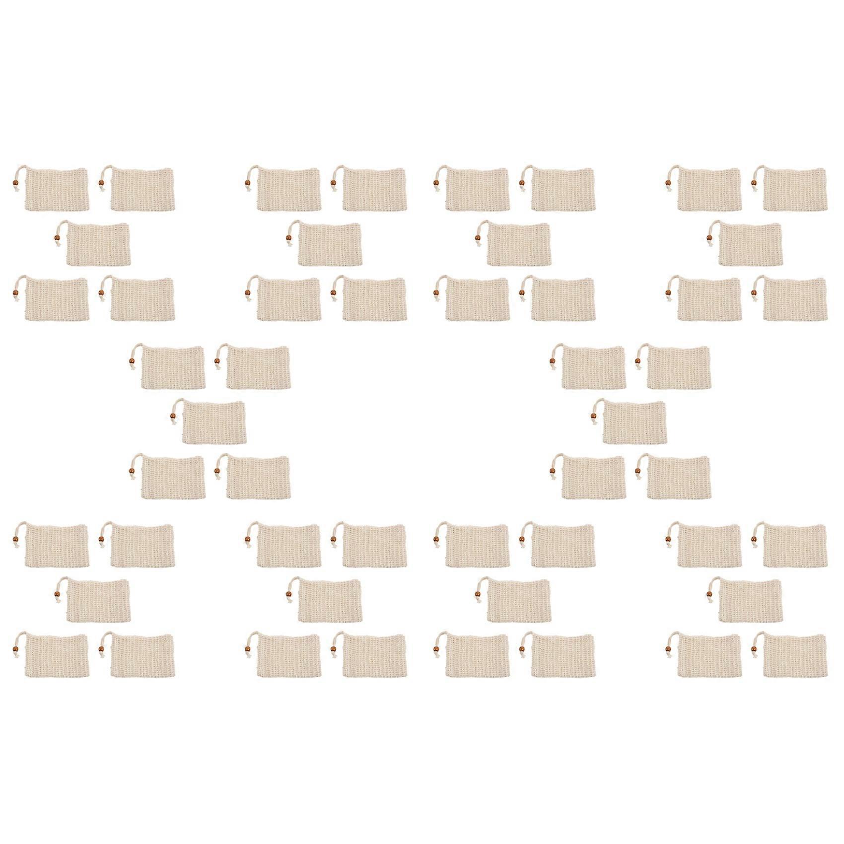 50 Pack Exfoliating Soap Bag Natural Soap Saver