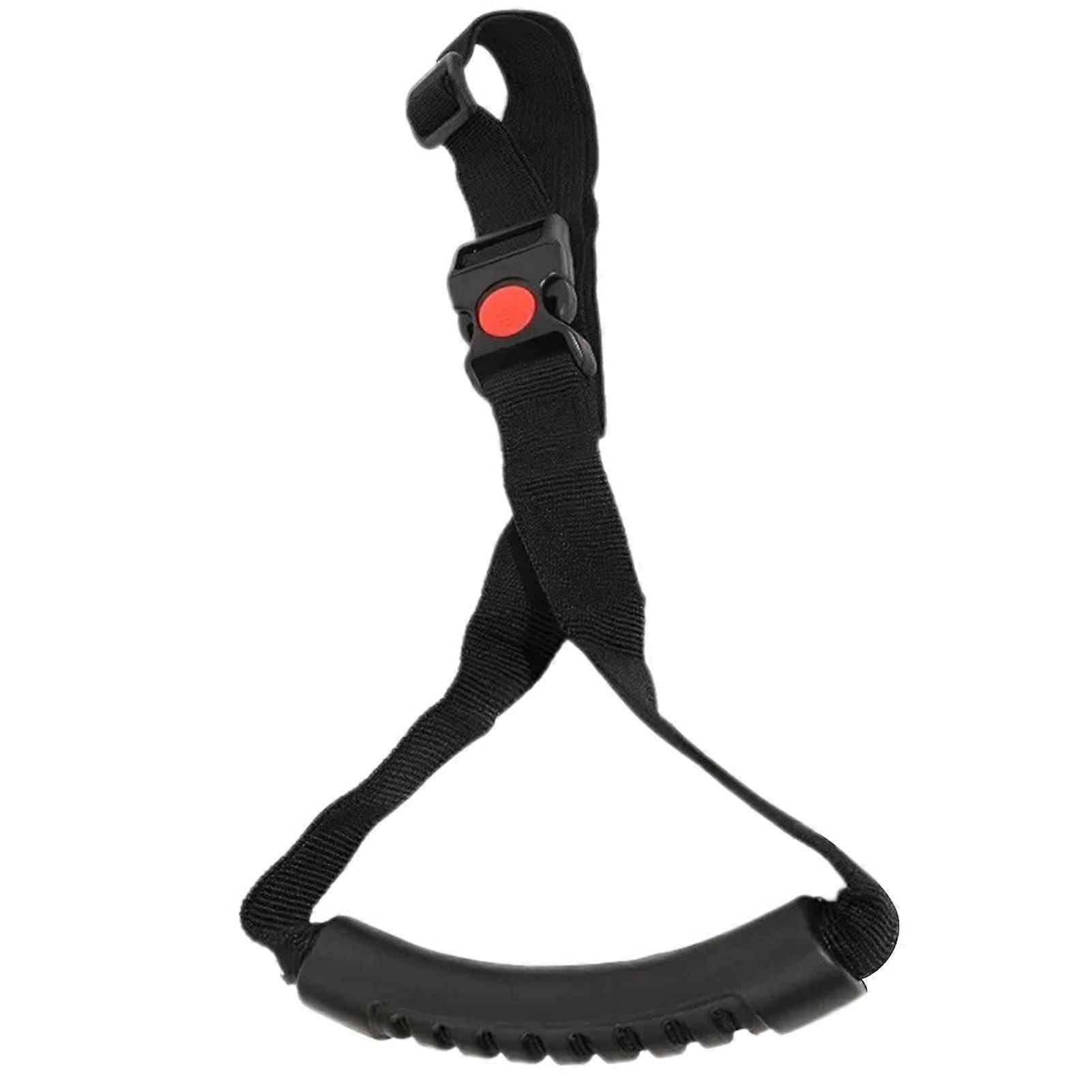 Car Assist Handle with Adjustable Fit, Ergonomic AntiSlip Grip, Lightweight Nylon Support for Elderly