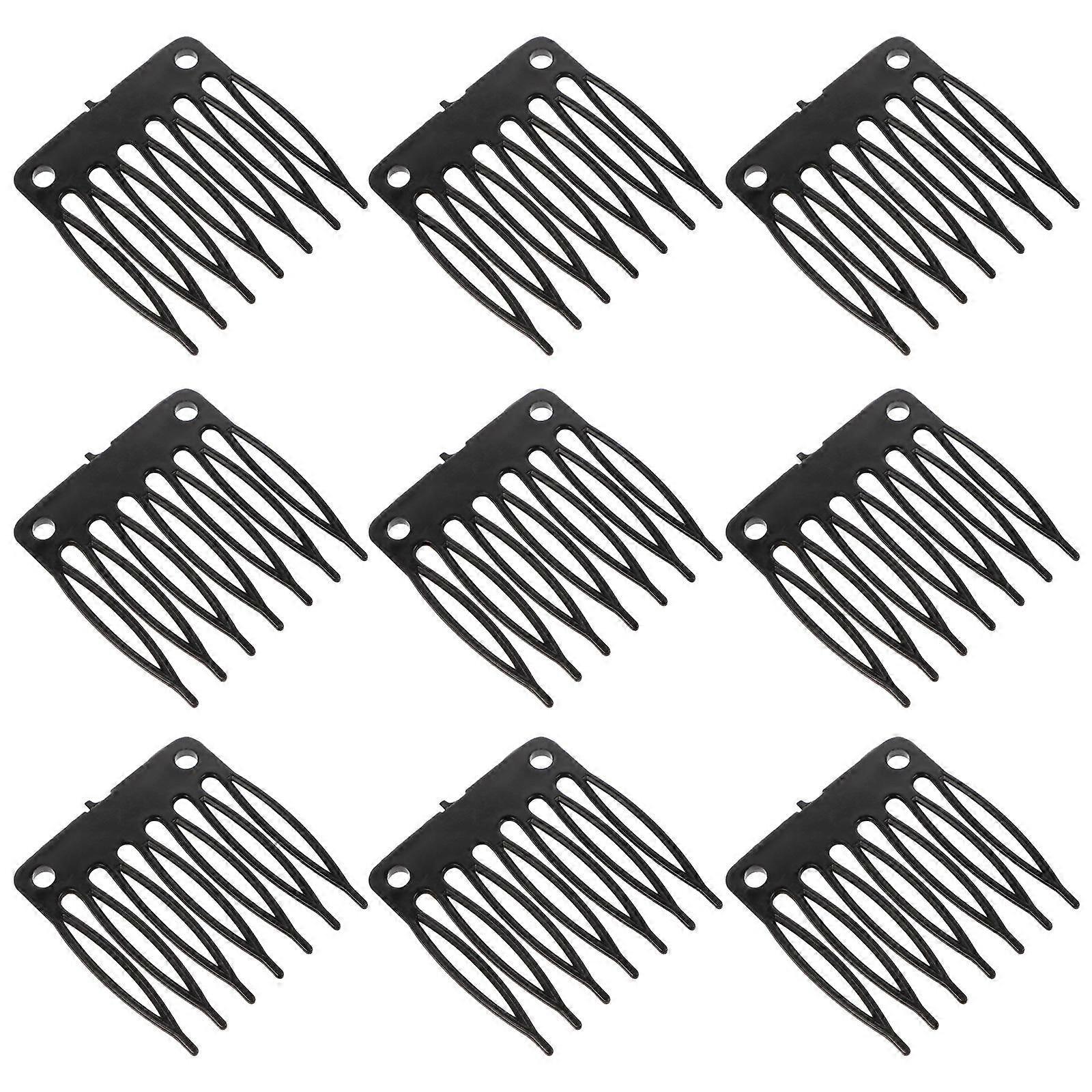 Plastic Wig Fixing Accessories Wig Net Clip for Fixing 100Pcs