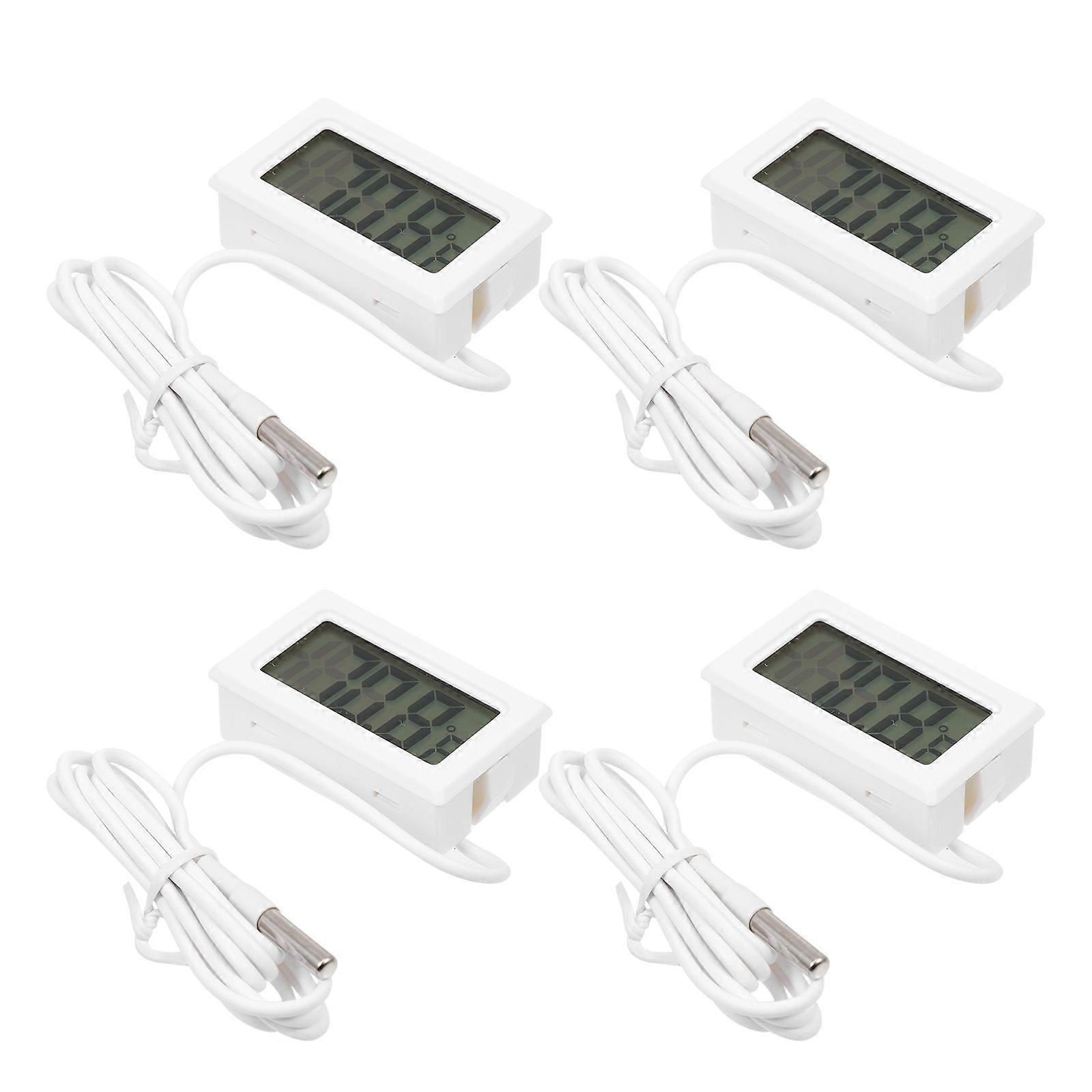 Fish Tank Thermometer Accurate Temperature Meter for Home Use 4Pcs