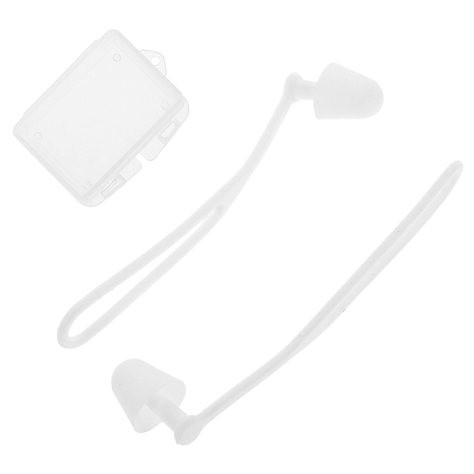 Swimming Earplugs Replaceable Ear Protectors for Swimming 1Pair Silicone Safe