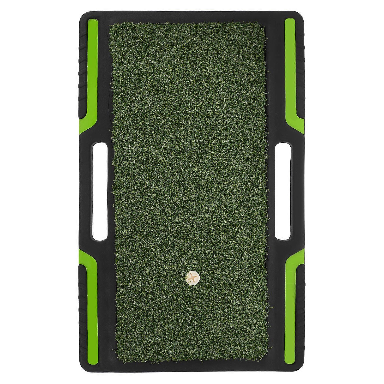 Golf Training Mat Rubber Base for Indoor Practice Golf Hitting Mat