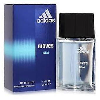  Adidas Moves by Adidas - Eau De Toilette Spray 1 oz - Men 